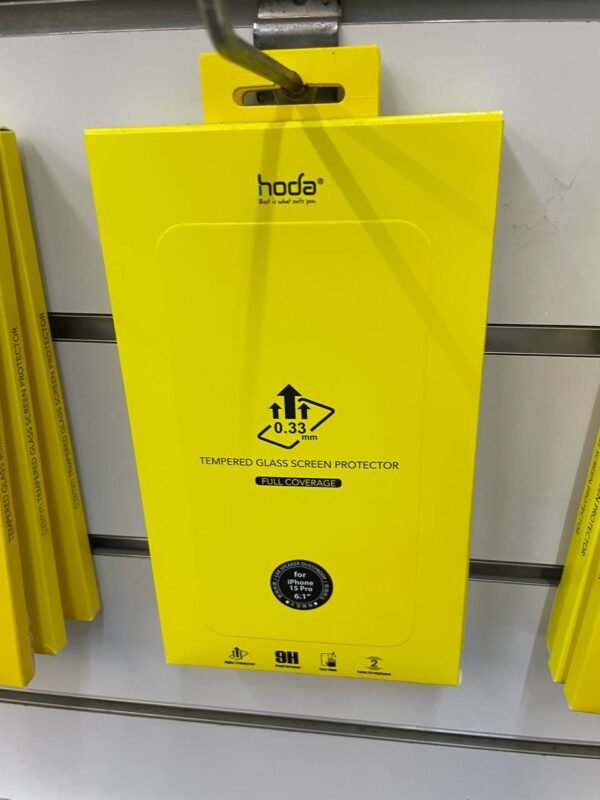 Hoda 保護貼 iPhone15 PRO 033MM 附贈貼膜神器