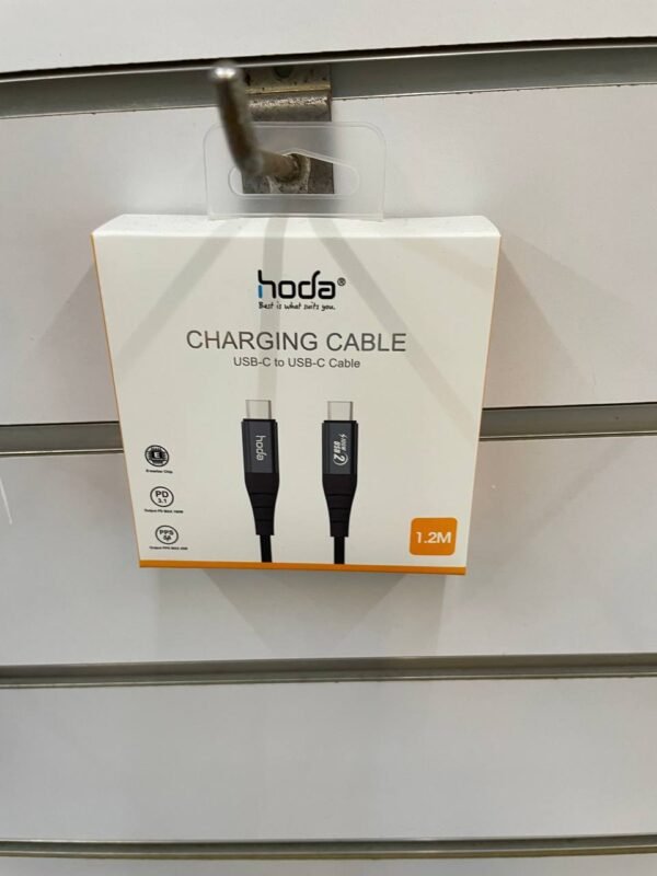 hoda 充電線 Type-C USB 尼龍編織 快速充電傳輸線 1.2M