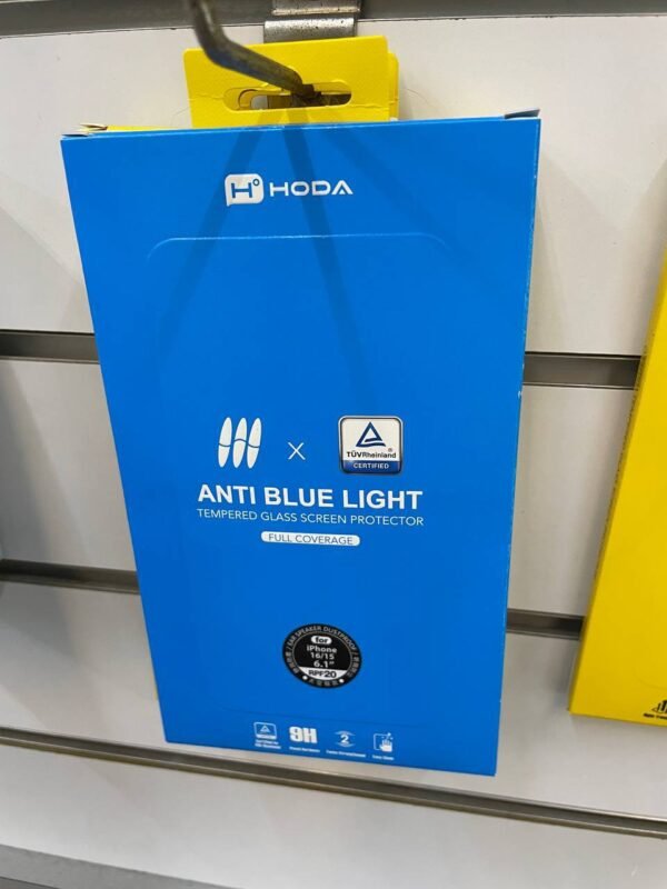hoda 德國萊因 RPF20 抗藍光 9h 玻璃貼 iPhone 15/16