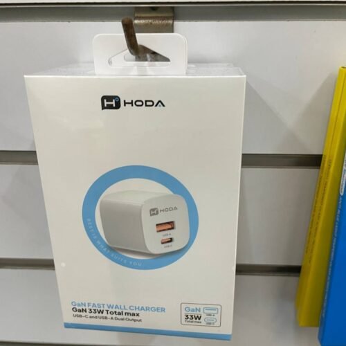 HODA 33W GaN氮化鎵智慧雙孔電源供應器 / 極速智能充電器