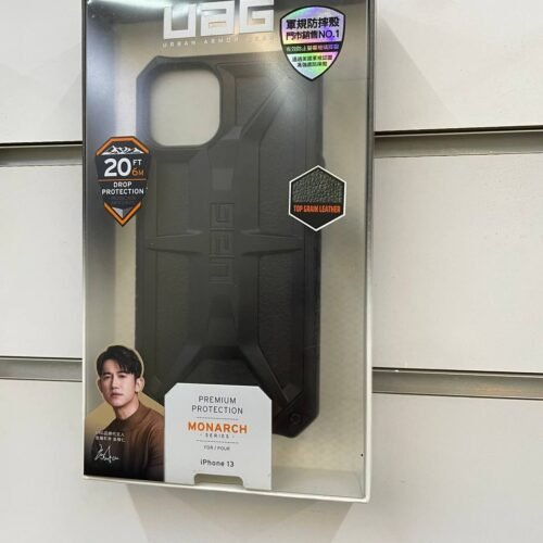 【UAG】iPhone 13耐衝擊保護殼-黑色款  (美國軍規 手機殼 防摔殼)