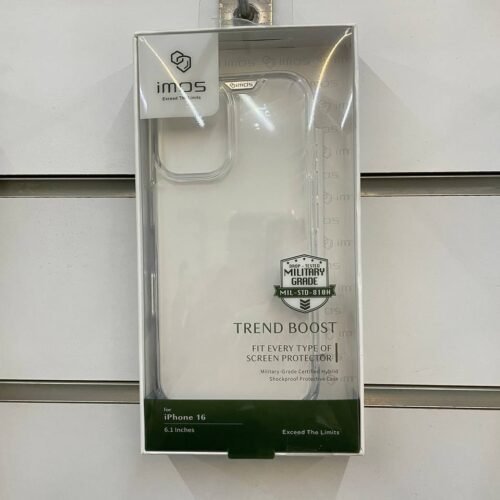 iMos iPhone保護殼 iphone16 透明手機殼